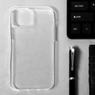 Чехол LuazON для iPhone 12/12 Pro, 6.1", силиконовый, тонкий, прозрачный - Фото 1
