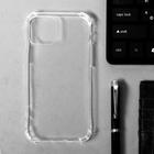 Чехол LuazON для iPhone 12/12 Pro, 6.1", силиконовый, противоударный, прозрачный - Фото 1