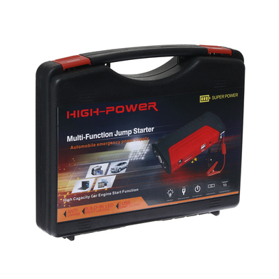 Пуско-зарядное устройство 6000 мАч, 3 LED, 2USB, DC 12V,