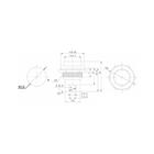 Выключатель-кнопка, 250 В, 2 А, ON-OFF, 2с, d=16,2 мм, без фиксации, металл, черная (комплект 100 шт) - фото 37905132