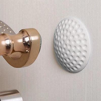 Стоппер для двери, универсальный, 5×5×1 см, белый