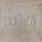 Ёршик для унитаза Доляна «Лилу», настенный, силиконовый, 4.3×9.5×36 см, белый - Фото 8