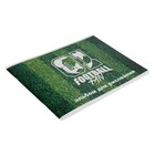 Альбом для рисования А4, 24 листа на скрепке "Футбольное поле", обложка мелованный картон, блок 100 г/м² - Фото 2
