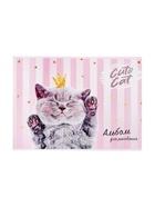 Альбом для рисования Calligrata, А4, 40 листов, на скрепке, обложка мелованный картон, блок 100 г/м² - Фото 2