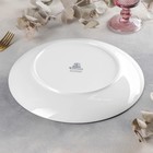 Тарелка фарфоровая обеденная Wilmax Scratch, d=28 см, цвет фисташковый - Фото 3