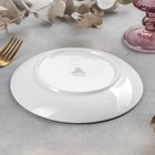 Тарелка фарфоровая десертная Wilmax Scratch, d=17,5 см, цвет красный - Фото 3
