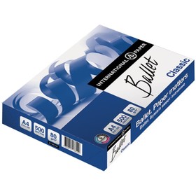 Бумага А4 500 л, Ballet Classic, 80 г/м2, белизна 153% CIE, класс B (5 набор)