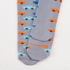 Колготки Крошка Я «Машинки», цвет серый, рост 98-104 см 6385285