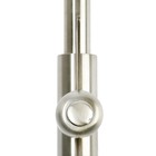 Моносмеситель ZEIN Z01, нержавеющая сталь, поворотный излив, сатин - Фото 7