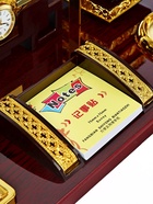 Набор настольный 6 в 1 (блок д/бумаг, подставка для печати, карандашница, часы, визитница, глобус) - Фото 16