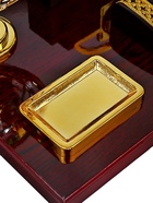 Набор настольный 6 в 1 (блок д/бумаг, подставка для печати, карандашница, часы, визитница, глобус) - Фото 17