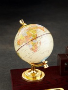 Набор настольный 6 в 1 (блок д/бумаг, подставка для печати, карандашница, часы, визитница, глобус) - Фото 9