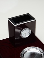 Набор настольный 7 в 1 (блок для бумаг, подставка для печати, мелочей, карандашница, часы, визитница, глобус) - Фото 5