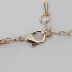 Кулон "Цепь" бусины с кольцом, цвет золото , L=50см - фото 25617438