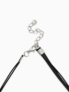 Чокер «Двойной» с нитью, звезда, цвет бело-чёрный в серебре, L=40 см 6766415