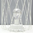 Ночник лофт 16451/1WT LED от батареек 3хАА белый 17×17×21 см RISALUX - Фото 6