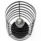 Ночник лофт 16453/1BK LED от батареек 3хАА черный 15,5х15,5х20 см RISALUX - фото 21243456