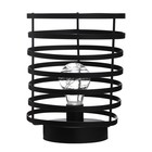 Ночник лофт 16453/1BK LED от батареек 3хАА черный 15,5х15,5х20 см RISALUX - фото 21243459