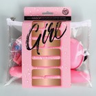 Дорожный набор "Girl boss", подушка, беруши, маска, кейс для мыла и щетки - фото 24284025