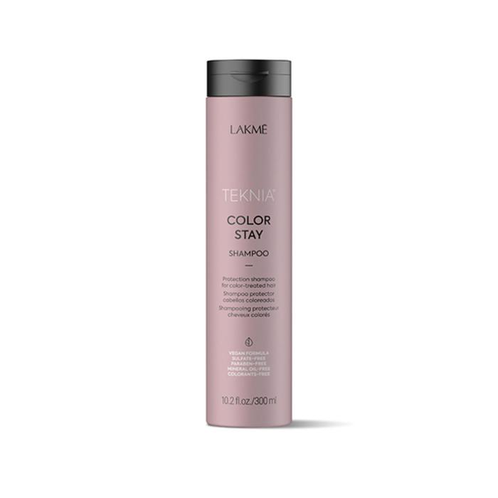Шампунь для окрашенных волос LAKME Teknia Color Stay Shampoo, бессульфатный, 300 мл - Фото 1