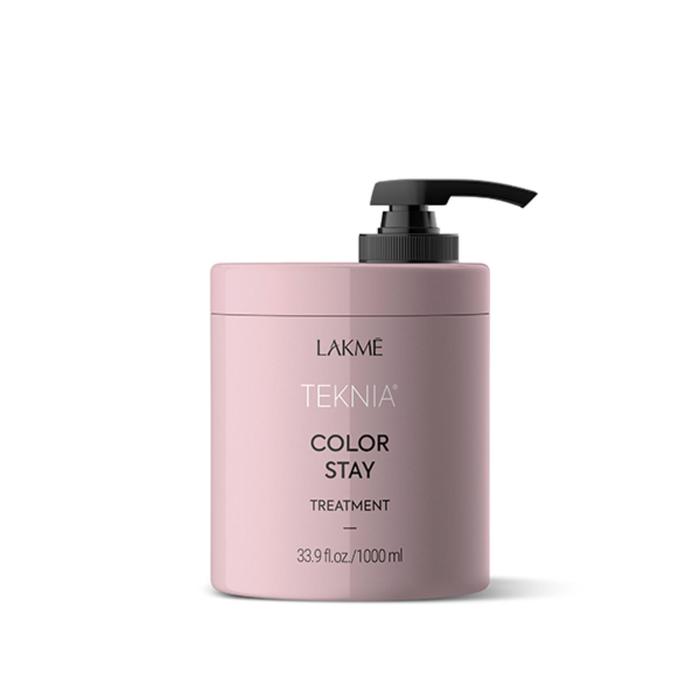 Маска для окрашенных волос LAKME Teknia Color Stay Treatment, защита цвета, 1000 мл - Фото 1