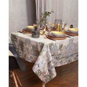 Скатерть «Этель. «Райский сад», 110×150 ± 3 см, 100% хлопок, саржа 190 г/м²