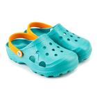 Сабо детские, цвет аквамарин/оранжевый, размер 34-35 - Фото 1