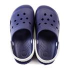 Сабо детские, цвет фиолетово-синий/серый, размер 35-36 - Фото 2