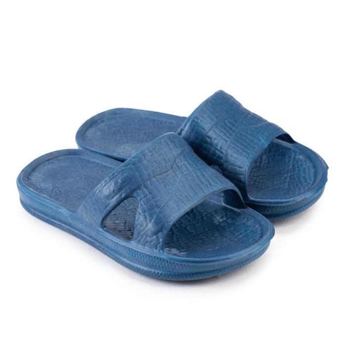 Сланцы детские «СТЭП» цвет синий, размер 27-28 - Фото 1