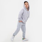 Брюки KAFTAN "Basic line" р.30 (98-104), серый - фото 804475111