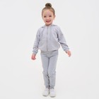 Брюки KAFTAN "Basic line" р.30 (98-104), серый - фото 804475112