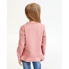 Свитшот для девочки с воланом KAFTAN "Basic line" размер 30 (98-104), цвет розовый 6622709 - фото 14464066