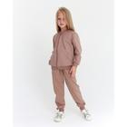 Брюки KAFTAN "Basic line" р.32 (110-116), кофе - Фото 2