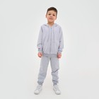 Брюки KAFTAN "Basic line" р.32 (110-116), серый - Фото 2