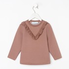 Свитшот для девочки KAFTAN: Basic line, цвет кофе, размер 34 (122-128 см)  (артикул 6622699)  большой выбор товаров оптом и в розницу по низким ценам с доставкой