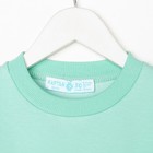 Свитшот для девочки с воланом KAFTAN "Basic line" размер 34 (122-128), цвет мята - Фото 8