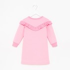 Платье для девочки KAFTAN Basic line, размер 32 (110-116 см), розовое - Фото 11