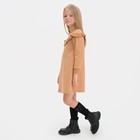 Платье для девочки KAFTAN Basic line, размер 32 (110-116 см), цвет кофе - Фото 4