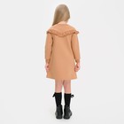 Платье для девочки KAFTAN Basic line, размер 32 (110-116 см), цвет кофе - Фото 5