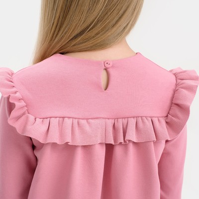 Платье для девочки KAFTAN «Basic line», размер 32 (110-116), цвет розовый