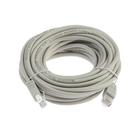 Патч-корд Bion BCL-PP12-10M, UTP 5e кат., RJ-45 (m) - RJ-45 (m), 10 м, серый - Фото 2