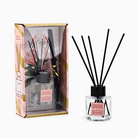 Диффузор ароматический с палочками «Нежность», 50 мл., аромат цветочный, 10.2×19.6×5.2 см 5373994