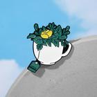 Значок «Флора» в кружке, цветная - Фото 1