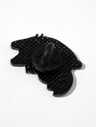 Значок «Котейка», цвет белый в чёрном металле 6257915