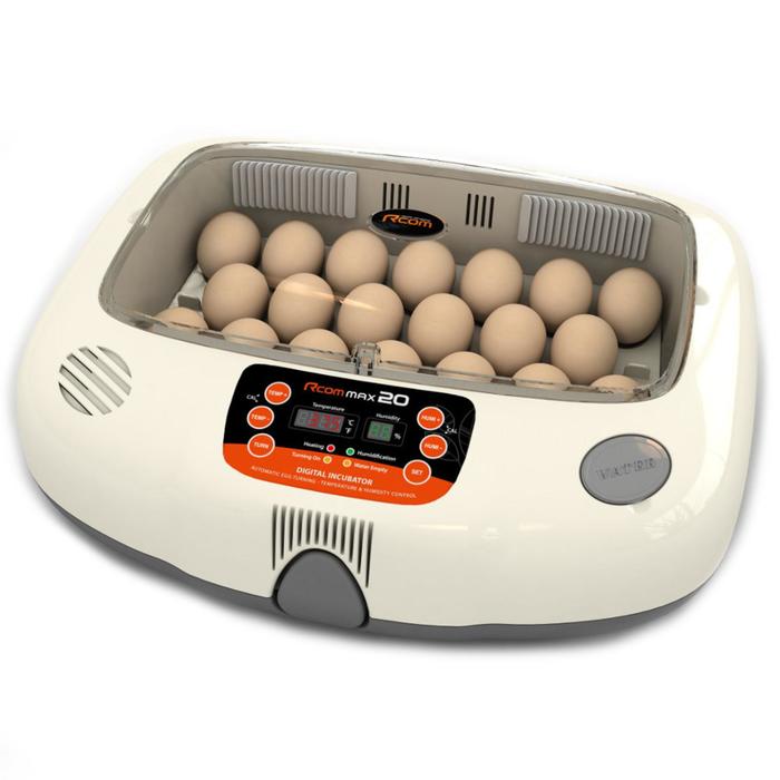 Инкубатор, на 20 яиц, автоматический переворот, 220 В, Rcom - Фото 1