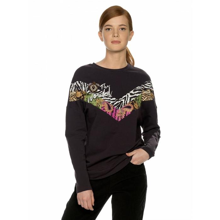 Толстовка женская, размер XL, цвет чёрный 49599