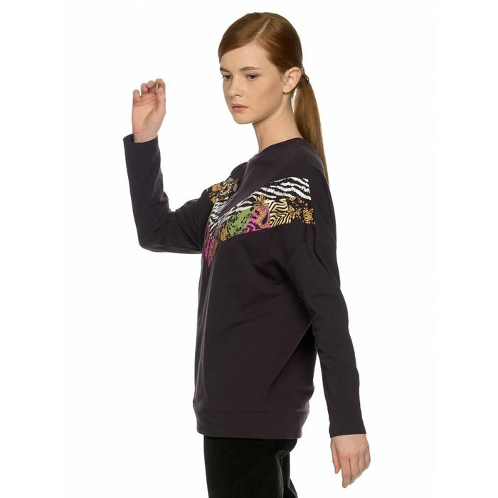 Толстовка женская, размер XL, цвет чёрный 49599