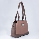 Сумка-тоут на молнии, цвет розовый - Фото 3