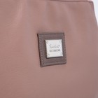 Сумка-тоут на молнии, цвет розовый - Фото 4