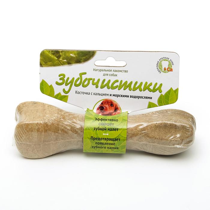 Зубочистики «Деревенские лакомства» для собак средних пород, с морскими водорослями, 95 г - Фото 1